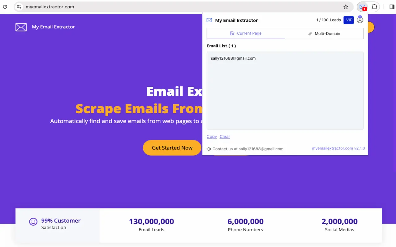 Email-AI-Extractor dashboard ,pricing plan and features