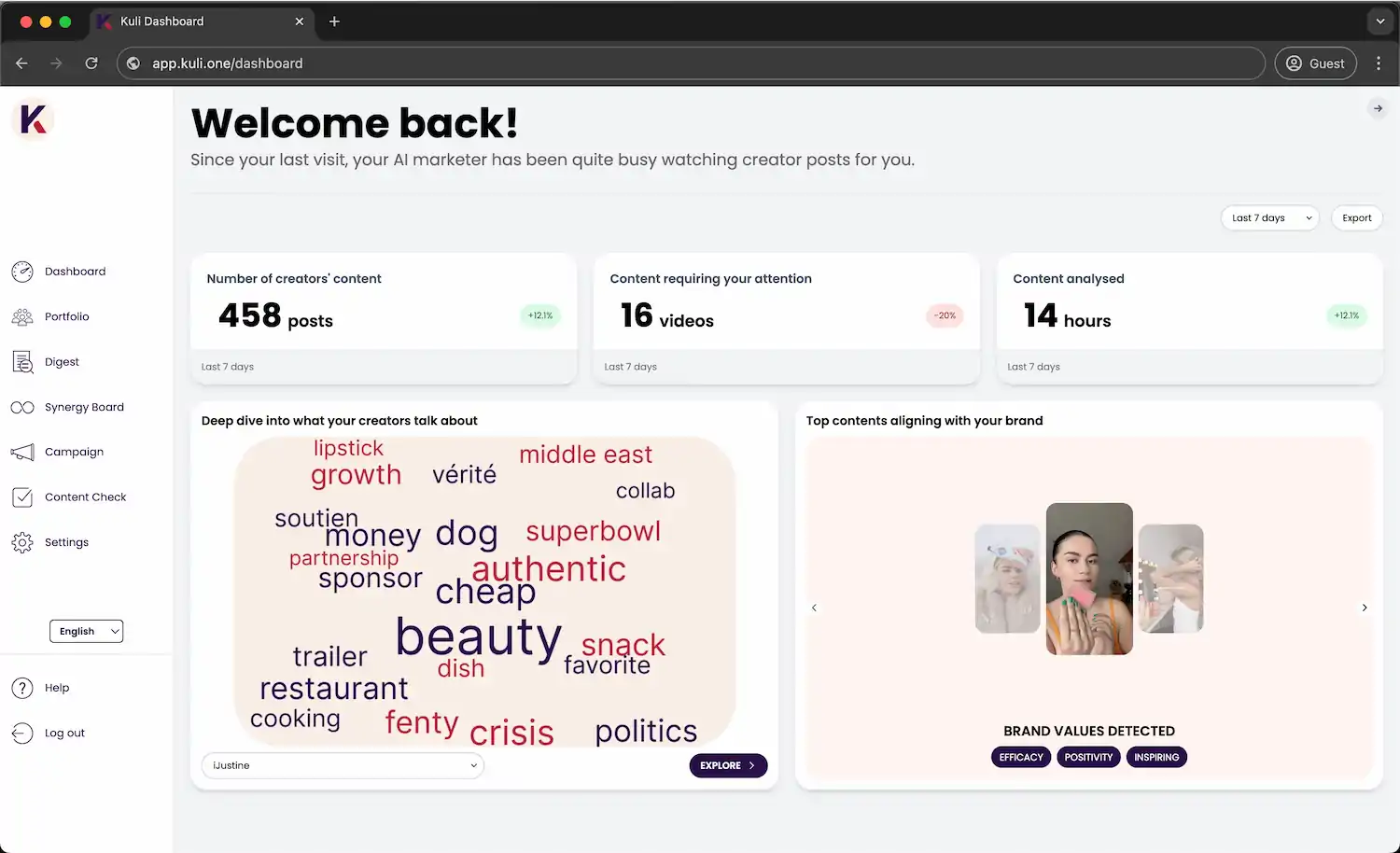 Kuli Official website