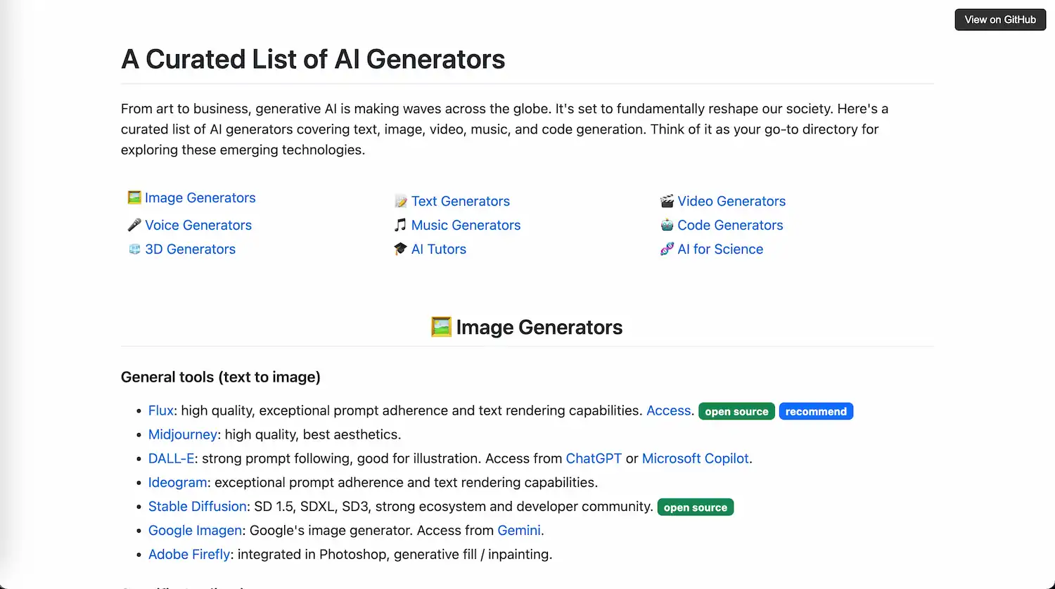 AI-Generators Official website