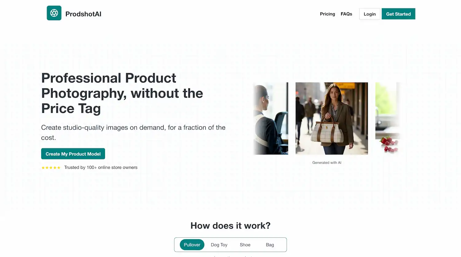 ProdshotAI screenshot