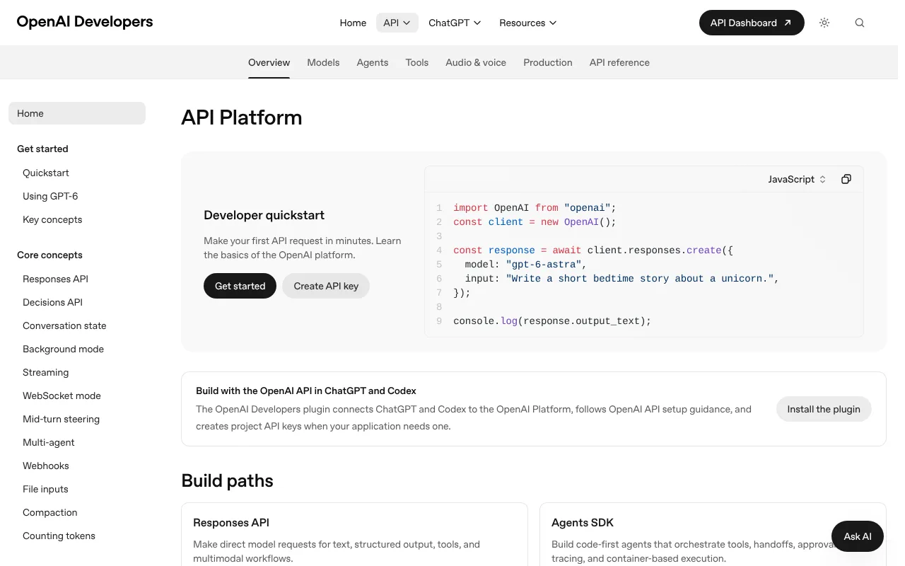 OpenAI API logo
